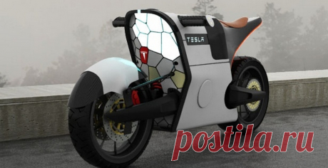 Смелый концепт Tesla e-bike от дизайнера Антонио Серрано - UINCAR