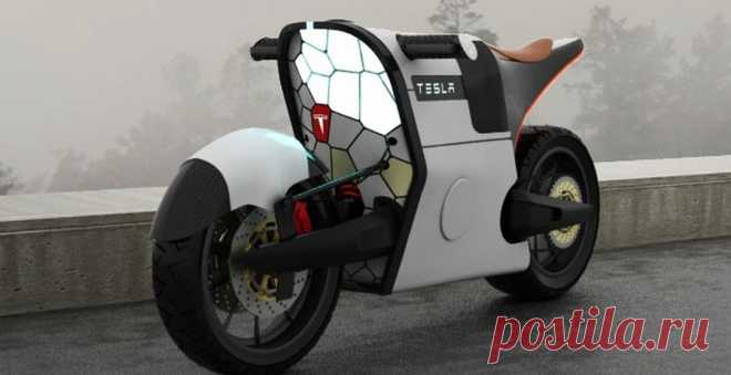 Смелый концепт Tesla e-bike от дизайнера Антонио Серрано - UINCAR