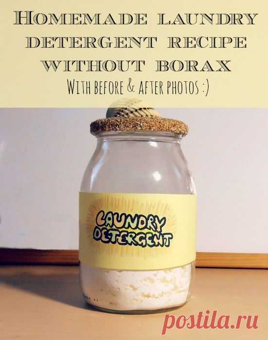 Простой рецепт стирального порошка от So Crafty On Squidoo.