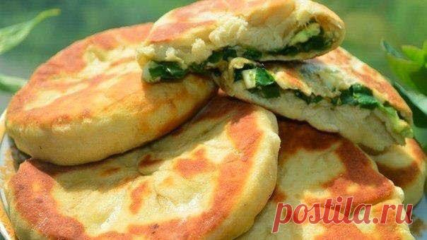 шеф-повар Одноклассники: Пирожки с зеленым луком и яйцом