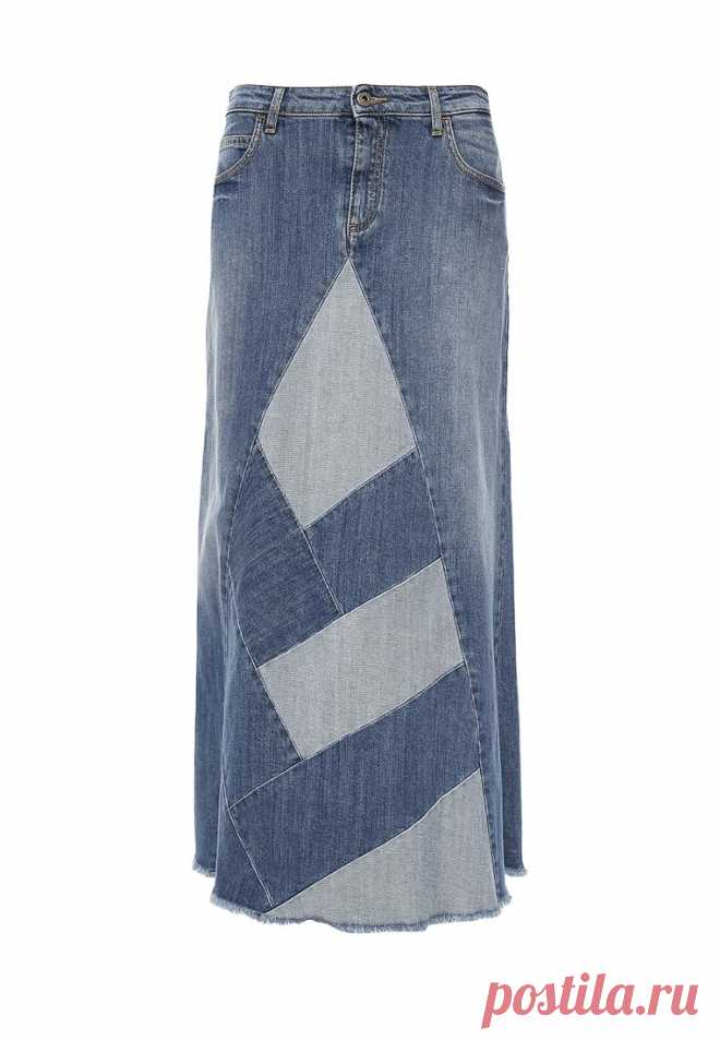 Юбка джинсовая Trussardi Jeans купить за 8 050 грн TR016EWOOP86 в интернет-магазине Lamoda.ua