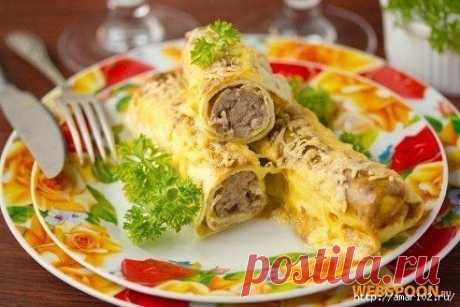 ЗАВТРАК ИЗ ЯИЧНЫХ РУЛЕТОВ С НАЧИНКОЙ