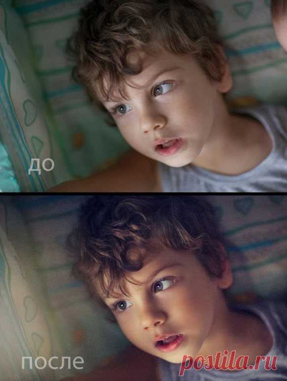 Обработка детских фотографий. Хочу рассказать немного об обработке… | by PFY (Твой фотошоп) | Medium