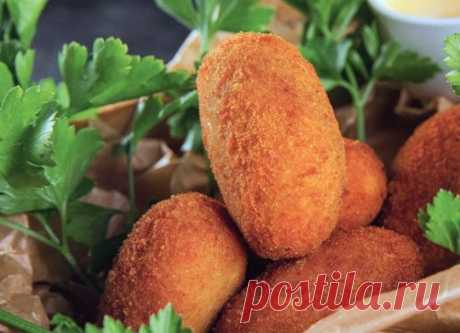 Куриные крокеты к пиву