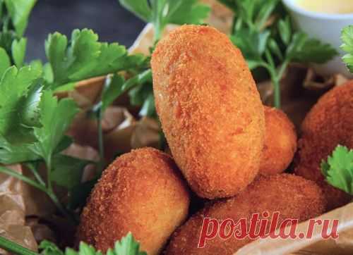 Куриные крокеты к пиву