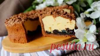 Карамельный сырник с черносливом. Готовится легко и просто