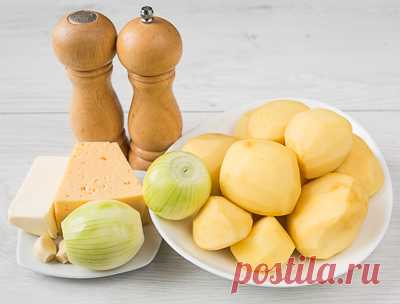 Картофельное пюре с сыром и луком - Пошаговый рецепт с фото | Блюда из овощей | Гарниры | Вкусный блог - рецепты под настроение
