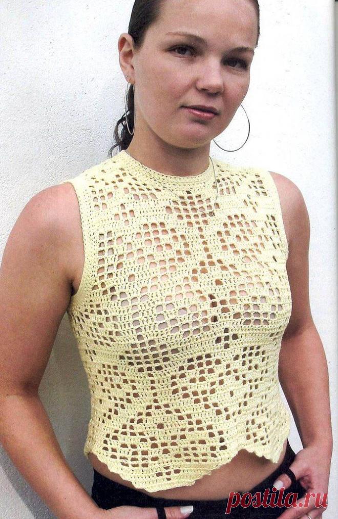 Вязание крючком. Модели, схемы, уроки