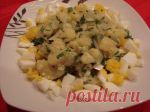 Французский картофельный салат Жака Пепена