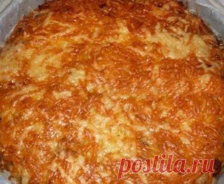 Кабачковый пирог-запеканка. Даже дети оценили!