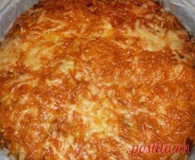Кабачковый пирог-запеканка. Даже дети оценили!