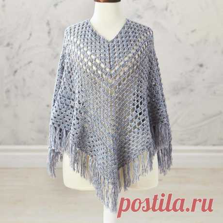 Icelandic Poncho Crochet Pattern  