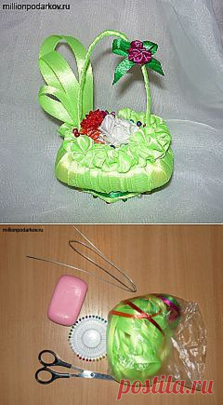 Поделка из мыла «Мыльная корзиночка» с фото инструкцией