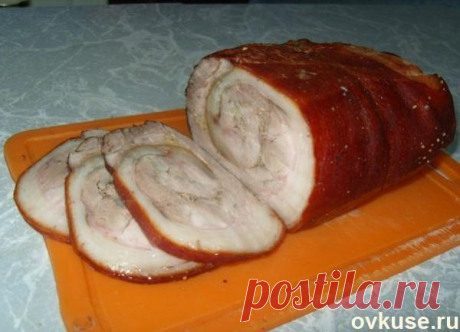 Рулет из свиной рульки