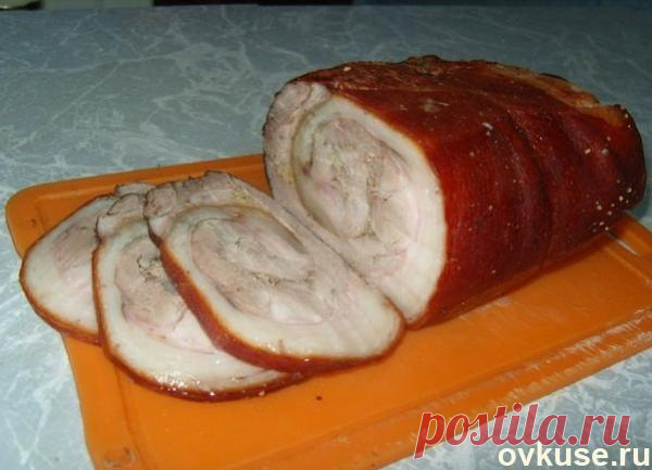 Рулет из свиной рульки