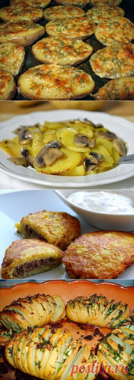 Лучшие кулинарные рецепты: Блюда из картофеля