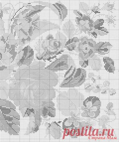 викторианские цветы: фотография в альбоме РОСПИСЬ (жостовская, палех, гжель) - Страна Мам