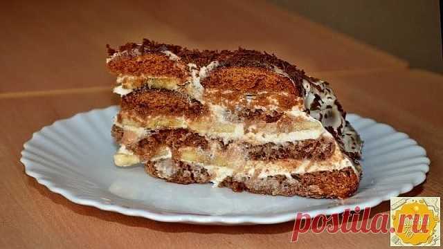 Вкусный торт без выпечки