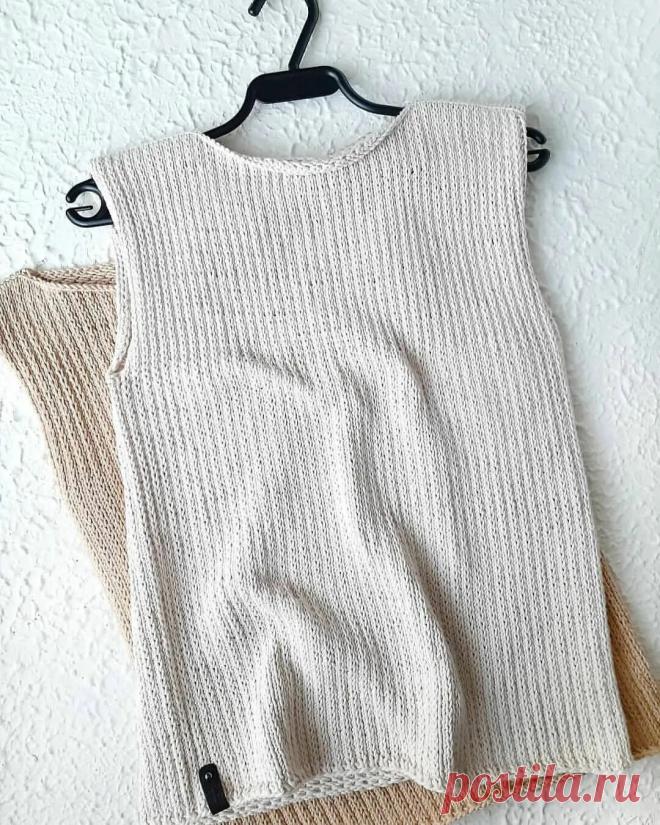 Описание #julia_top_style Топ очень простой и в тоже время стильный… | Дневник вязальщицы | Дзен