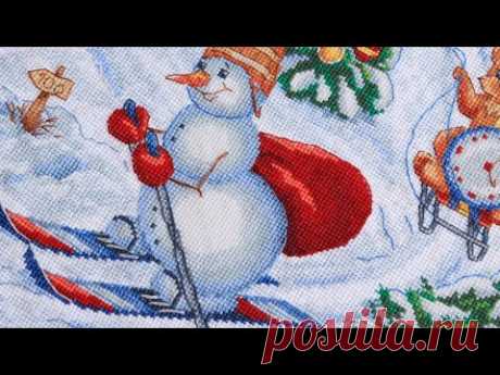 🎄ВЫШИВАЛЬНАЯ НЕДЕЛЯ С 30 ДЕКАБРЯ ПО 5 ЯНВАРЯ 2025 г. 🎄ПЕРВЫЙ ФИНИШ ЭТОГО ГОДА ☃️