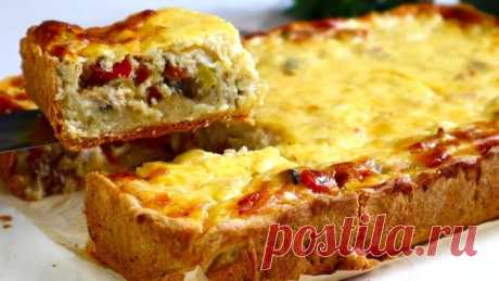 Не Успеете из духовки достать,Разлетится мгновенно! Мясной Пирог Пальчики Оближешь