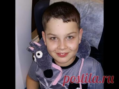 Подушка-игрушка Крыска часть 4 сборка заключительная