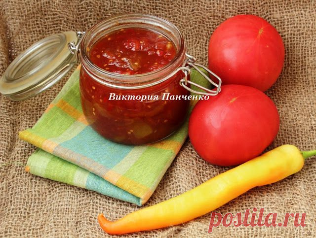 Пряный томатно-яблочный джем