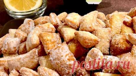 Печенье с лимоном