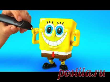 МАСТЕРИМ ЧТО УГОДНО С ПОМОЩЬЮ 3D-РУЧКИ И ГОРЯЧЕГО КЛЕЯ
