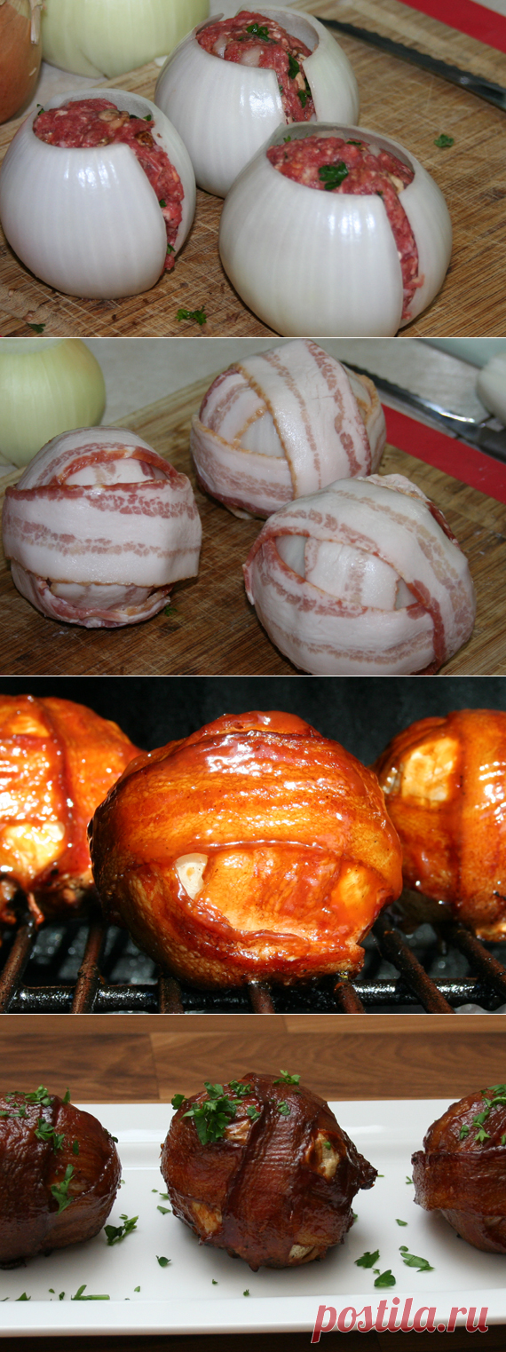 He Wraps An Onion Around Beef... What He Wraps Around THAT? I'm Running To The Grill Right NOW!
