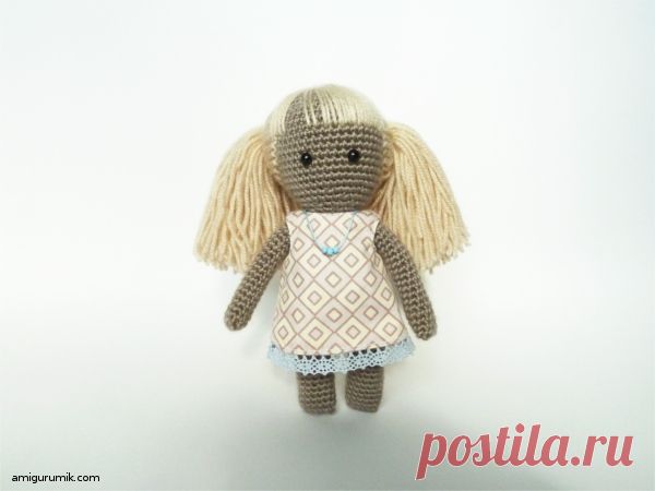 Онлайн МК Амигуруми Куколка – Этап 4 (Сборка) – Амигурумик