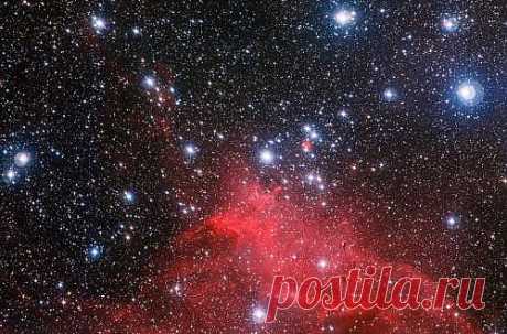 Астрономы получили изображение звездного скопления NGC 3572