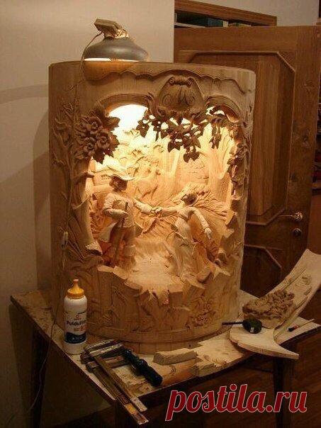 Сказочное полено ручной работы 😍