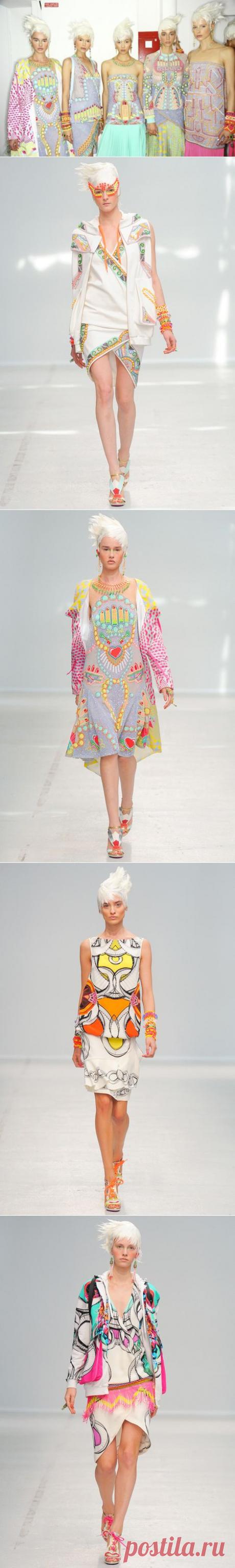 Весна/лето 2014: Manish Arora.