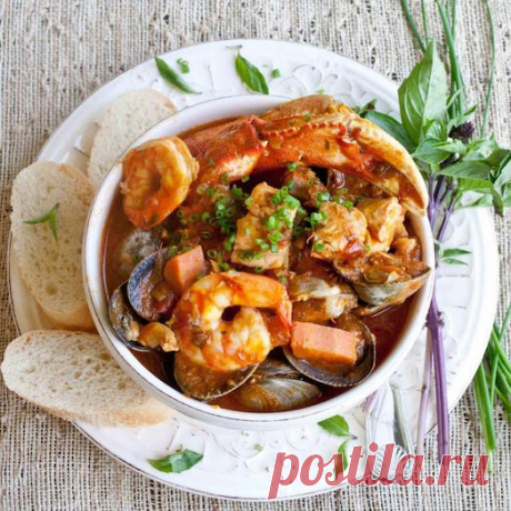 Буябес — сытный и вкусный рыбный суп — Вкусные рецепты