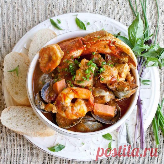 Буябес — сытный и вкусный рыбный суп — Вкусные рецепты