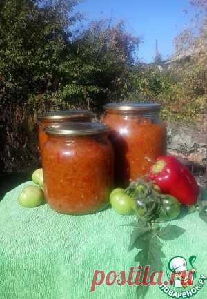 Икра из зеленых помидоров - кулинарный рецепт