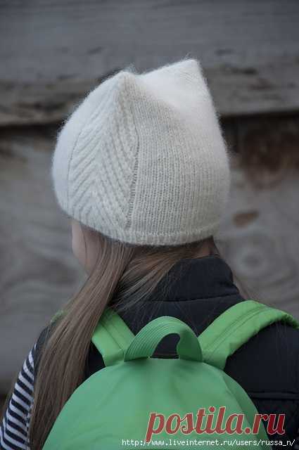Онлайн по шапочке "Meow Meow Hat"by Tanya Mulokas.