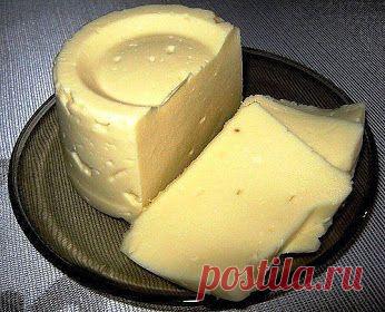 Белый сыр по приведенному рецепту тоже очень вкусный.
