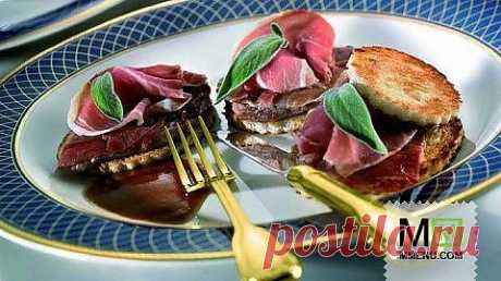 Сальтимбокка по-римски - кулинарный рецепт. Миллион Меню