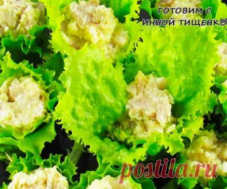 Закусочные рулетики с курицей