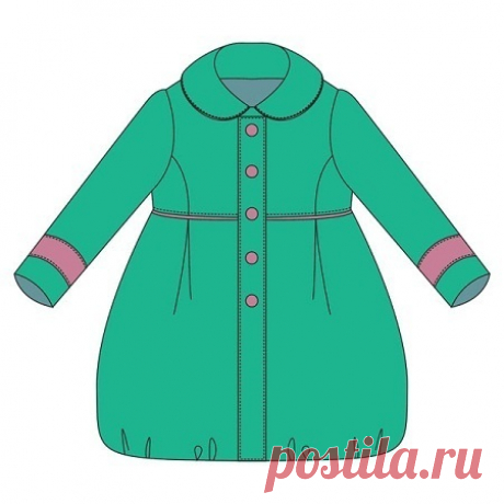 (+2) Элегантное пальто для девочки (шитье, хвастаемся)