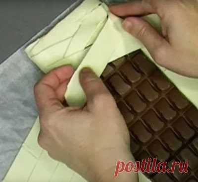 Она положила шоколад в духовку. Увидев результат, ты тоже так захочешь!