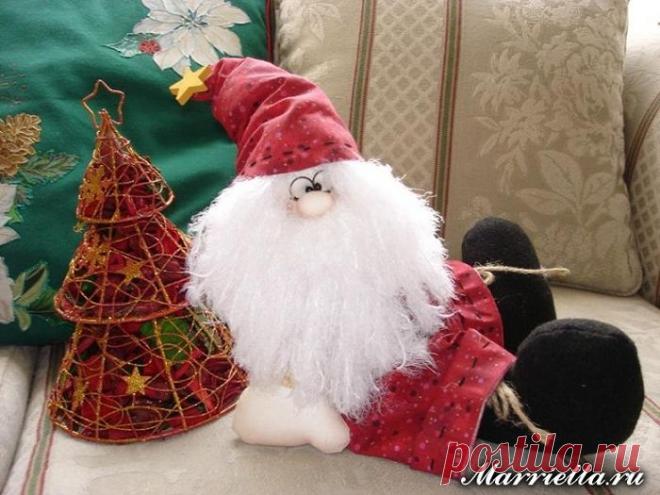 цитата крапива74 : САНТА КЛАУС. Текстильная примитивная кукла.ВЫКРОЙКА (20:22 12-11-2015) [5119274/376628814] - irina-lena@inbox.ru - Почта Mail.Ru