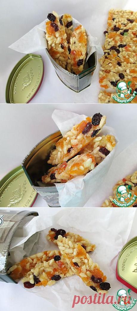 Фруктово-кокосовые слайсы - кулинарный рецепт