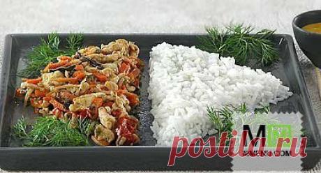Куриное филе с овощами - кулинарный рецепт. Миллион Меню
