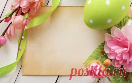 весной, яйца, easter, цветы, пасха обои на рабочий стол и картинки 59986