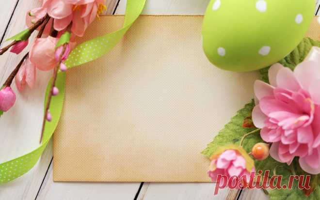 весной, яйца, easter, цветы, пасха обои на рабочий стол и картинки 59986