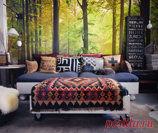 Фотообои, расширяющие пространство: как визуально увеличить комнату - HappyModern