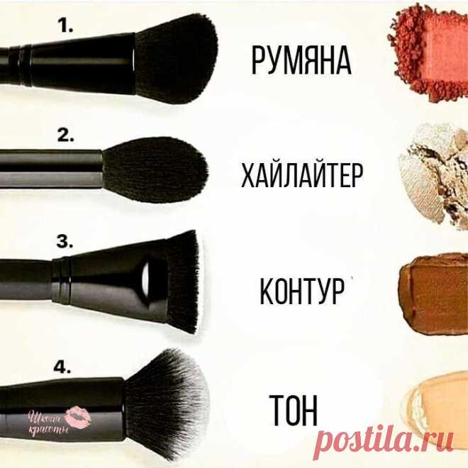 Какая кисть для чего 😍